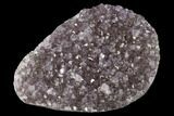 Cut Amethyst Crystal Cluster - Artigas, Uruguay #143172-1